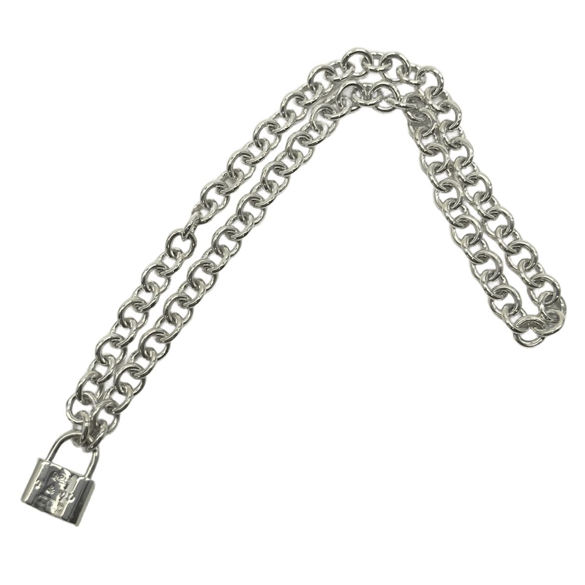 TIFFANY&Co. ティファニー 1837 カデナ ロック シルバー シルバー925 ネックレス ペンダント チェーン アクセサリー レディース A
