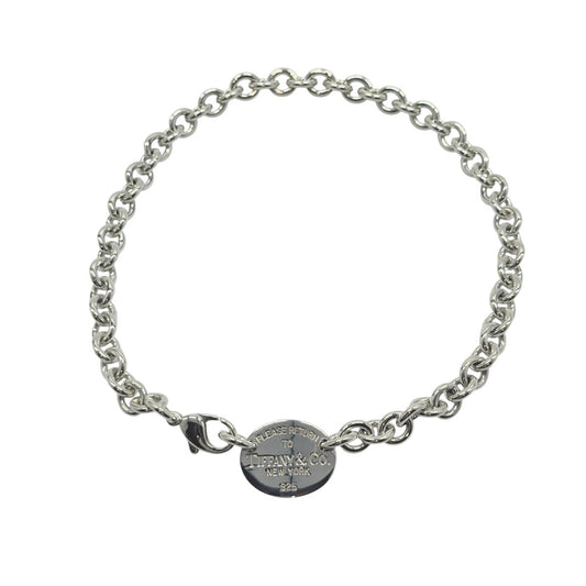 TIFFANY&Co. ティファニー リターントゥ オーバル タグ チェーン シルバー シルバー925 ネックレス ペンダント チョーカー ブレスレット レディース A