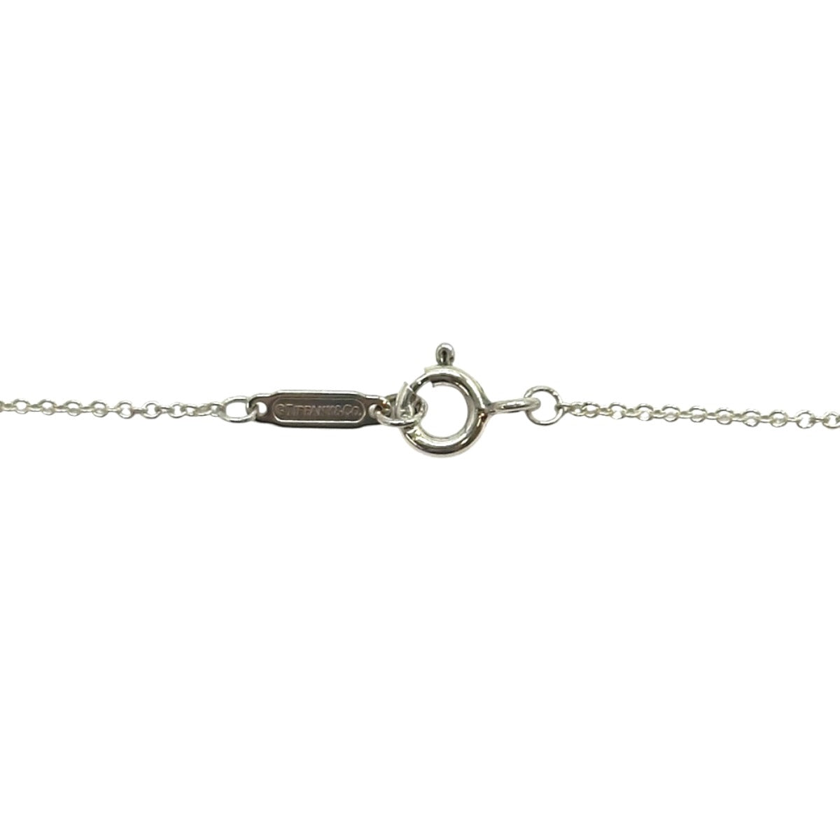 TIFFANY&Co. ティファニー リターン トゥ ティファニー ピンク ダブル ハート タグ ペンダント シルバー シルバー925 ネックレス レディース A