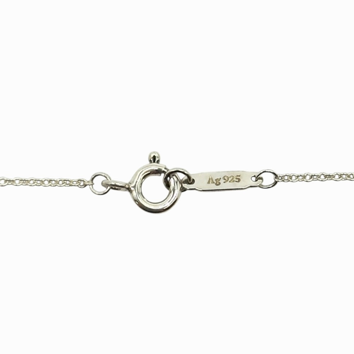 TIFFANY&Co. ティファニー リターン トゥ ティファニー ピンク ダブル ハート タグ ペンダント シルバー シルバー925 ネックレス レディース A