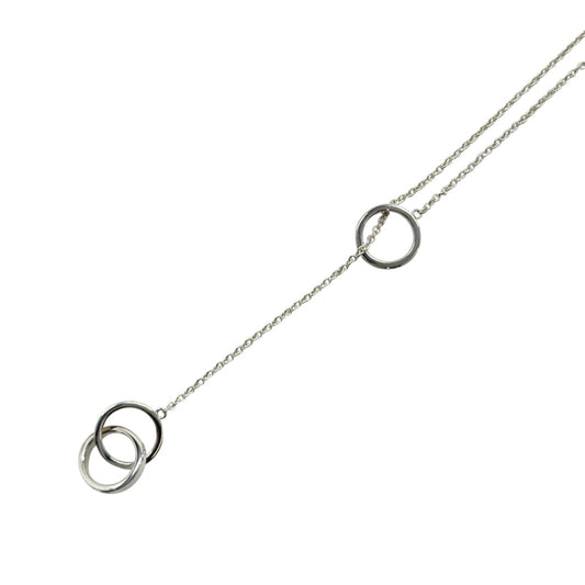 TIFFANY&Co. ティファニー 1837 インターロッキング サークル ラリアット シルバー シルバー925 ネックレス ペンダント アクセサリー ジュエリー レディース A