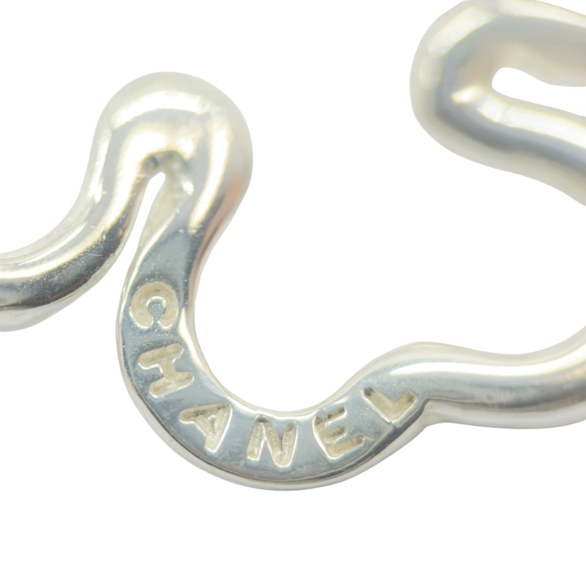 CHANEL シャネル クローバーモチーフ シルバー シルバー925 ピアス アクセサリー ジュエリー レディース A
