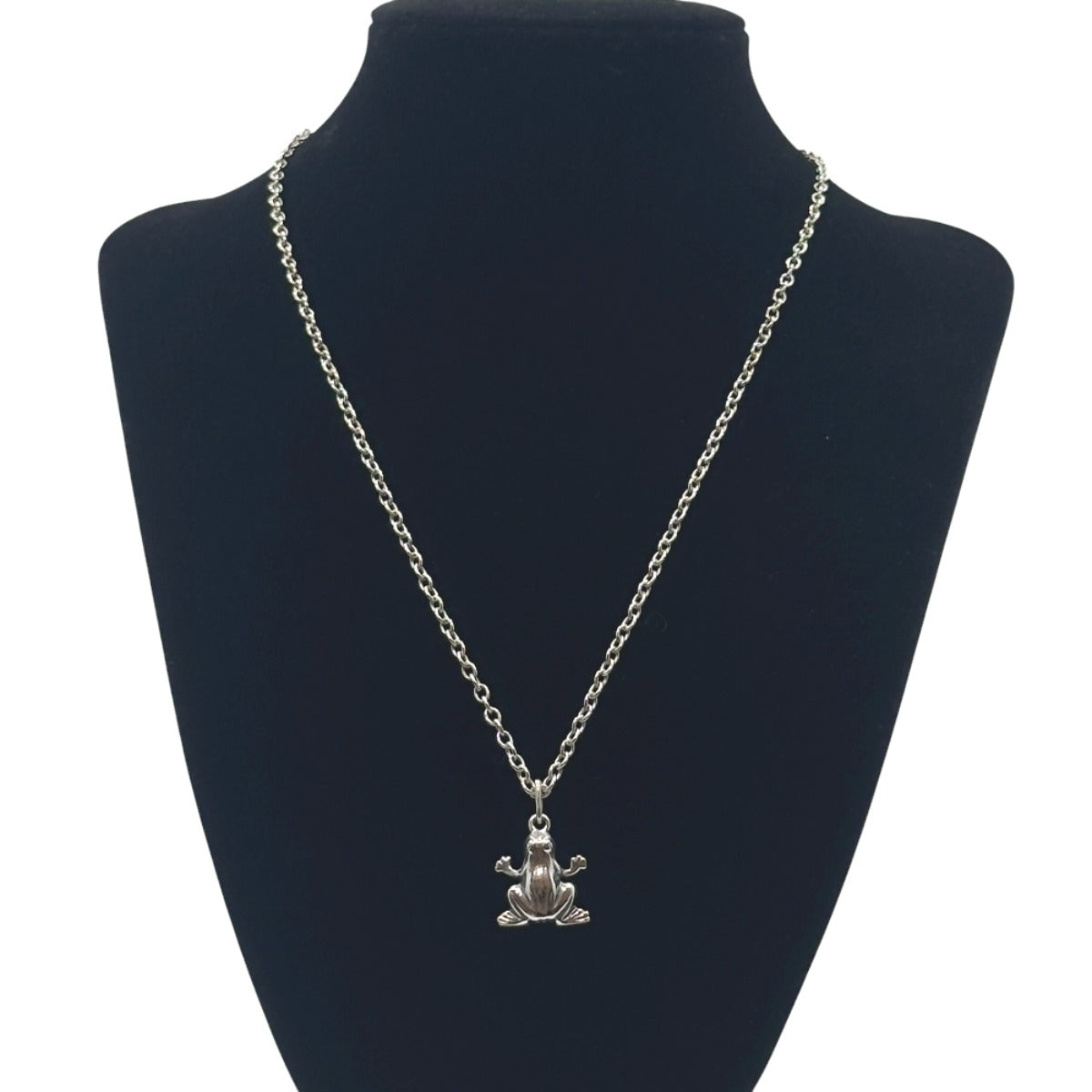 Georg Jensen ジョージジェンセン カエル モチーフ シルバー シルバー925 ネックレス ペンダント チェーン アクセサリー レディース A