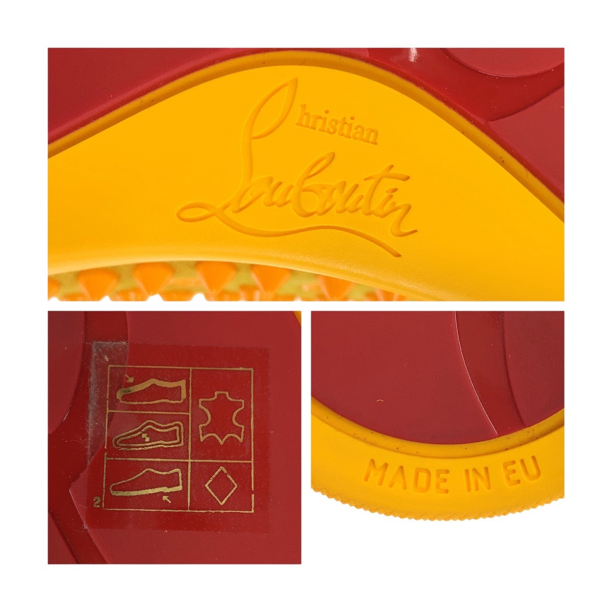 19076
Christian Louboutin クリスチャンルブタン LOUIS ORLATO FLAT サイズ表記41/26cm イエロー スウェード 3160092 スニーカー 岩田屋福岡本店限定 メンズ SA78
