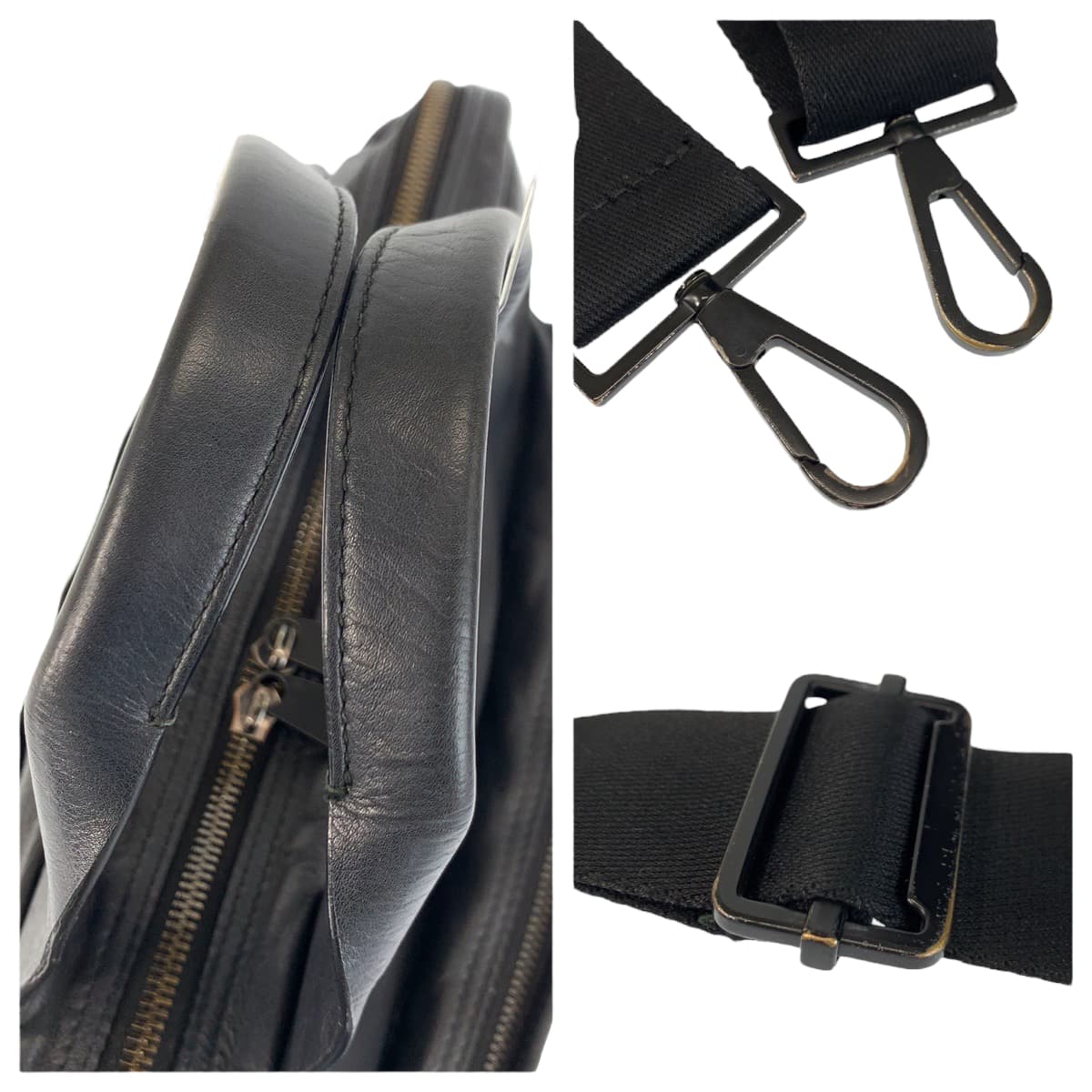 21955
BOTTEGAVENETA ボッテガヴェネタ マキシイントレチャート ブラック 黒 レザー BO8444117C ビジネスバッグ ブリーフケース ショルダーバッグ メンズ AB85