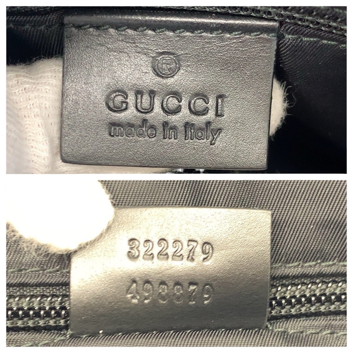 23171
GUCCI グッチ ブラック 黒 ガンメタ金具 GGスプリームキャンバス / レザー 322279 ショルダーバッグ メッセンジャーバッグ メンズ ABP56