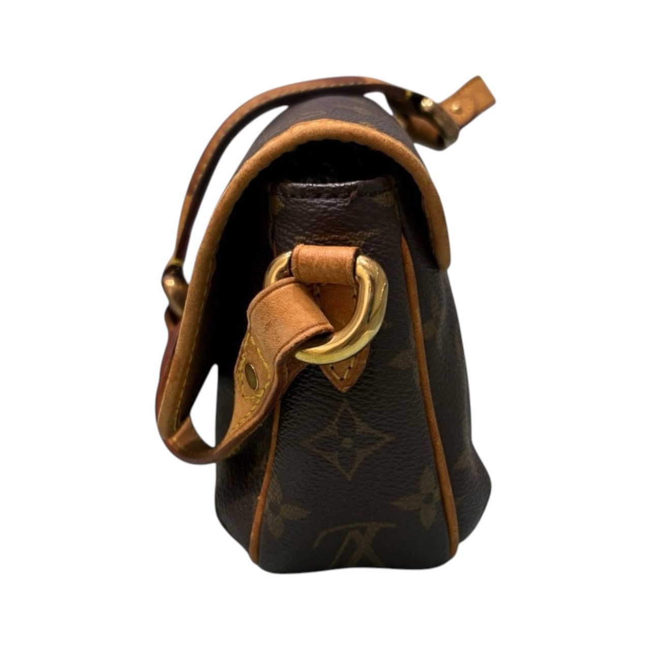 LOUIS VUITTON ルイヴィトン モノグラム ティカルPM ブラウン ゴールド金具 PVC / レザー M40078 ショルダーバッグ レディース B