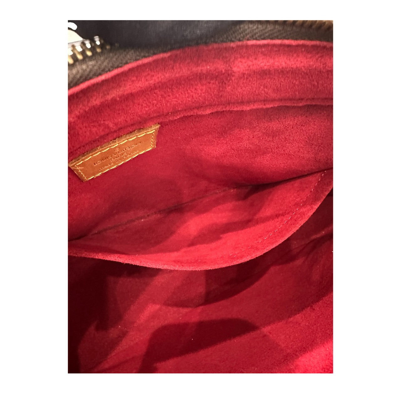 LOUIS VUITTON ルイヴィトン モノグラム ヴィバシテGM ブラウン レザー / スウェード M51163 ショルダーバッグ レディース ABP