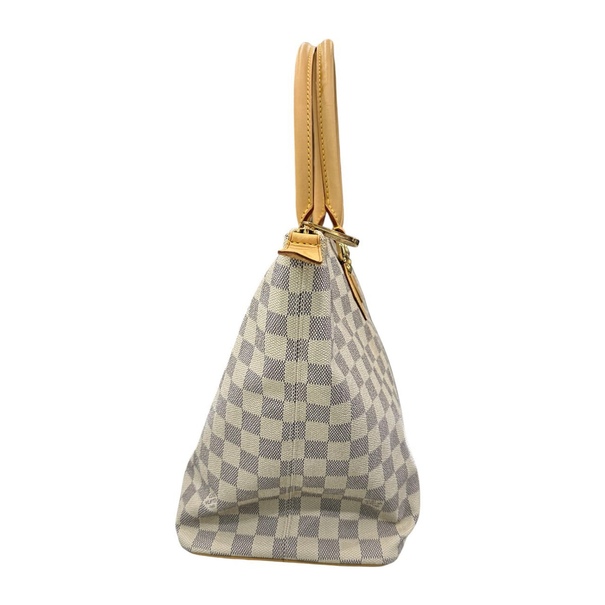 LOUIS VUITTON ルイヴィトン ダミエ サレヤPM アズール PVC N51186 ハンドバッグ トートバッグ レディース A