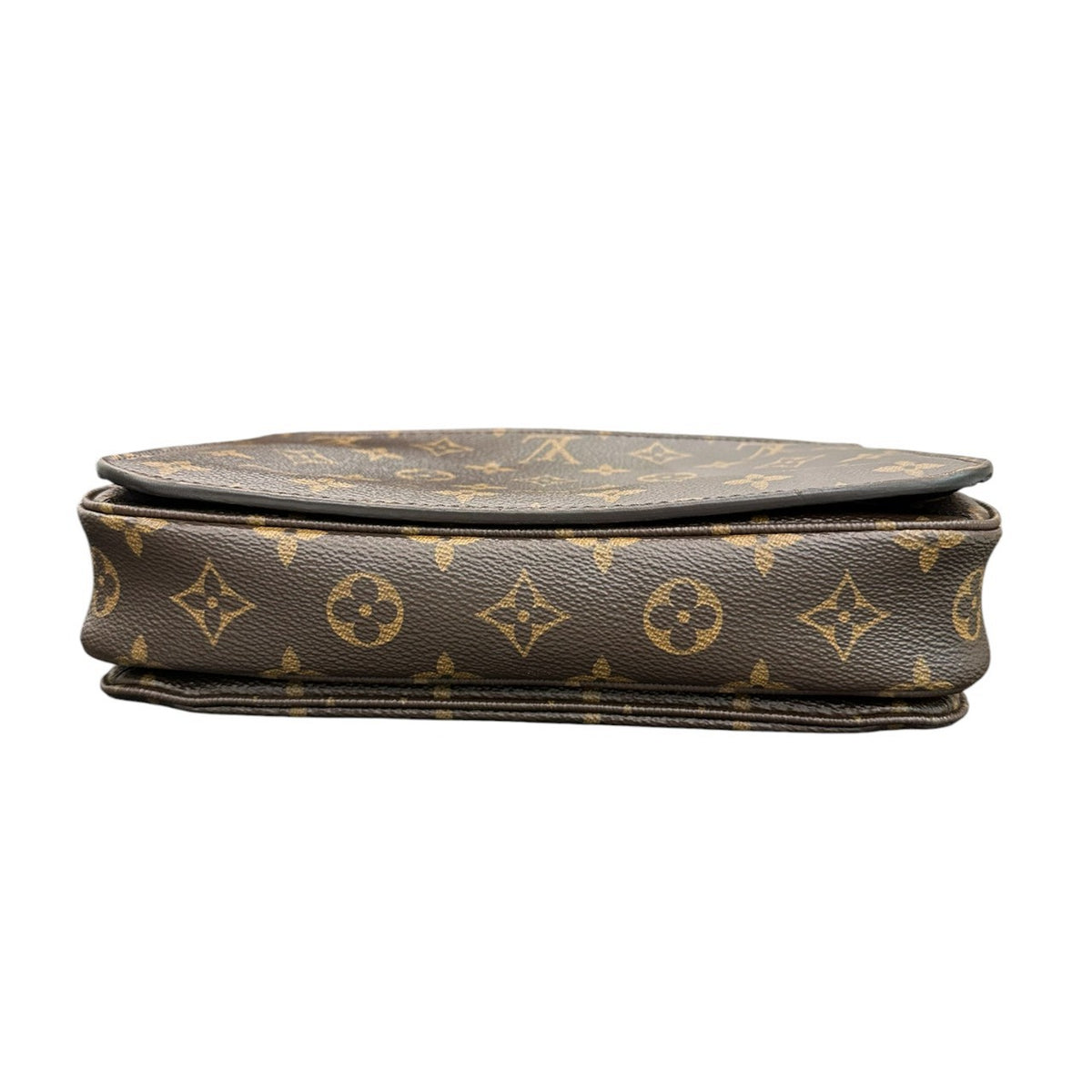 LOUIS VUITTON ルイヴィトン モノグラム ポシェットメティスMM ブラウン PVC M44875 ショルダーバッグ ハンドバッグ レディース A