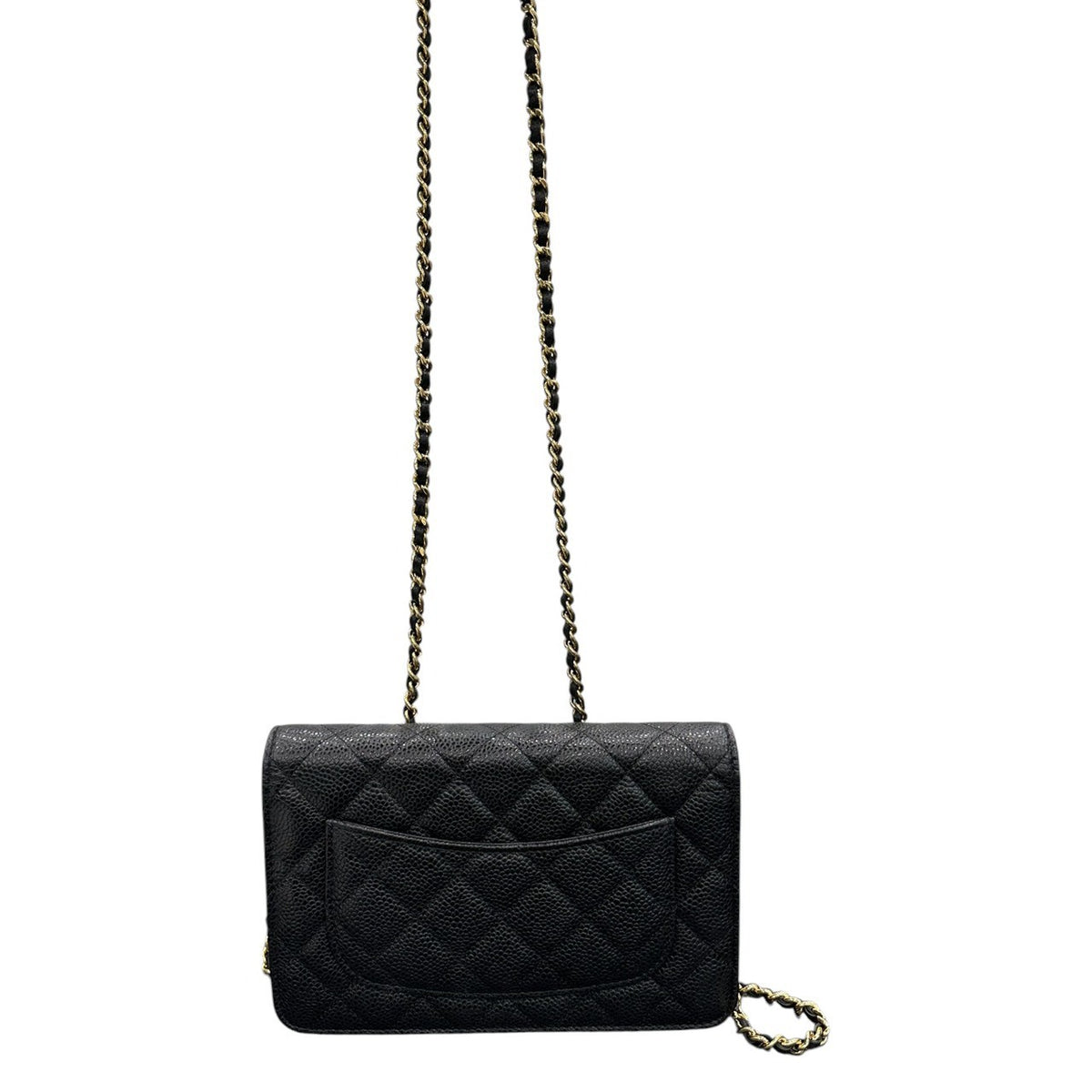 CHANEL シャネル キャビアスキン マトラッセ ブラック ゴールド金具 カーフ AP0250 ショルダーバッグ レディース A