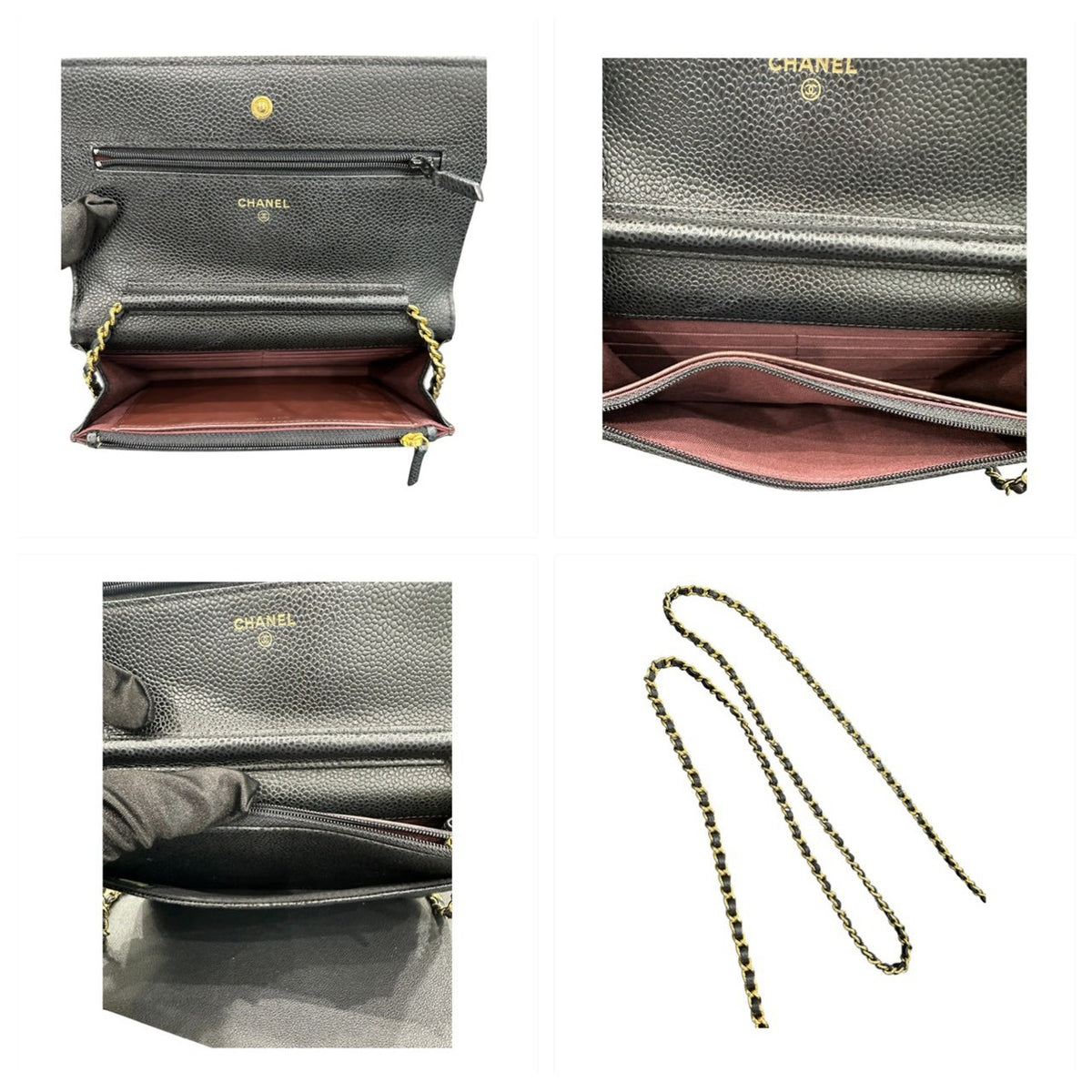 CHANEL シャネル キャビアスキン マトラッセ ブラック ゴールド金具 カーフ AP0250 ショルダーバッグ レディース A