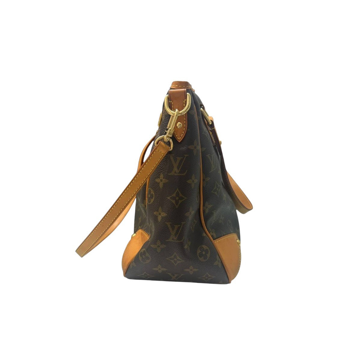 LOUIS VUITTON ルイヴィトン モノグラム エストレーラMM ブラウン PVC M41232 ショルダーバッグ トートバッグ レディース B