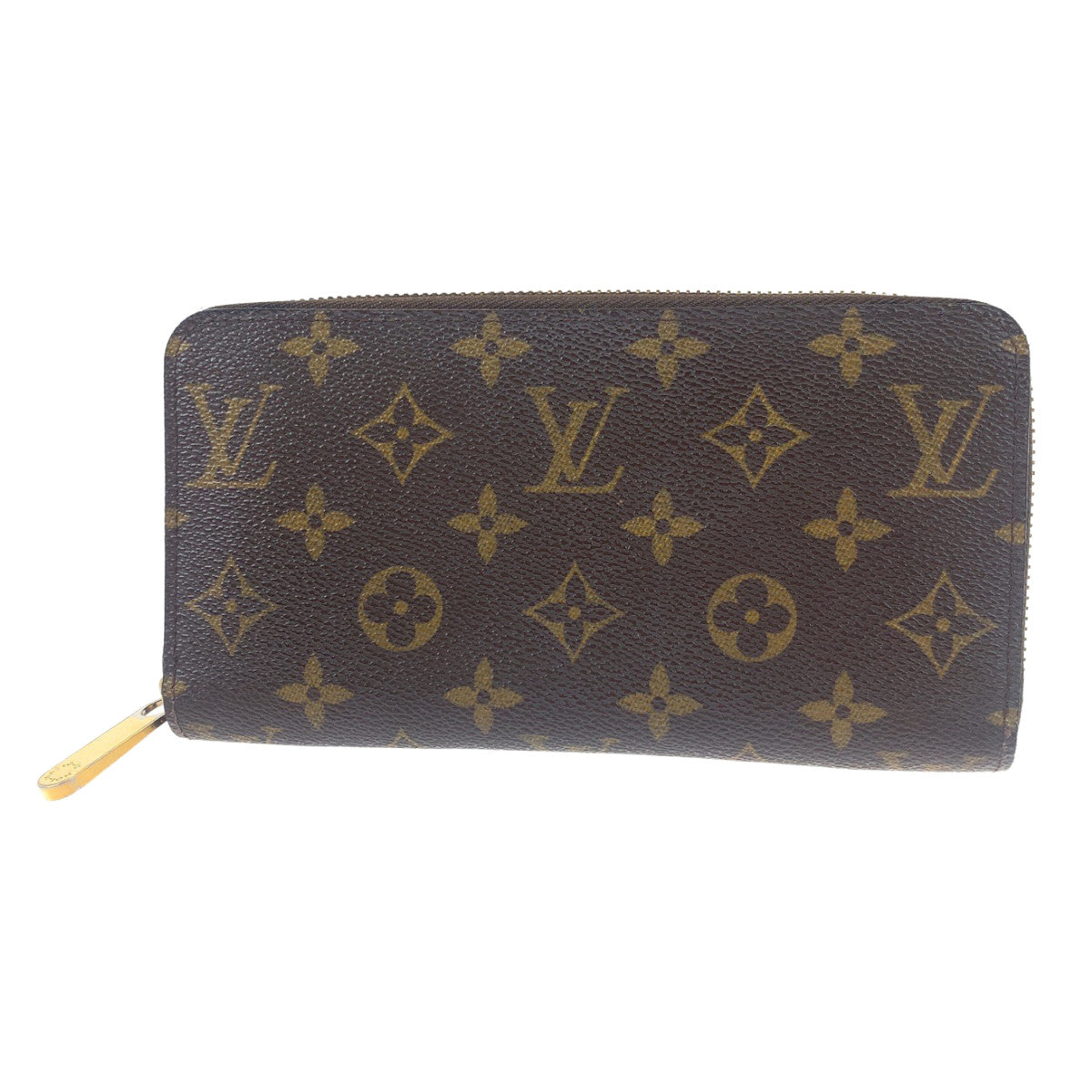 H-0023
LOUIS VUITTON ルイヴィトン モノグラム ジッピーウォレット 男女兼用 ブラウン レザー M60017 長財布 ラウンドファスナー ラウンドジップ  メンズ