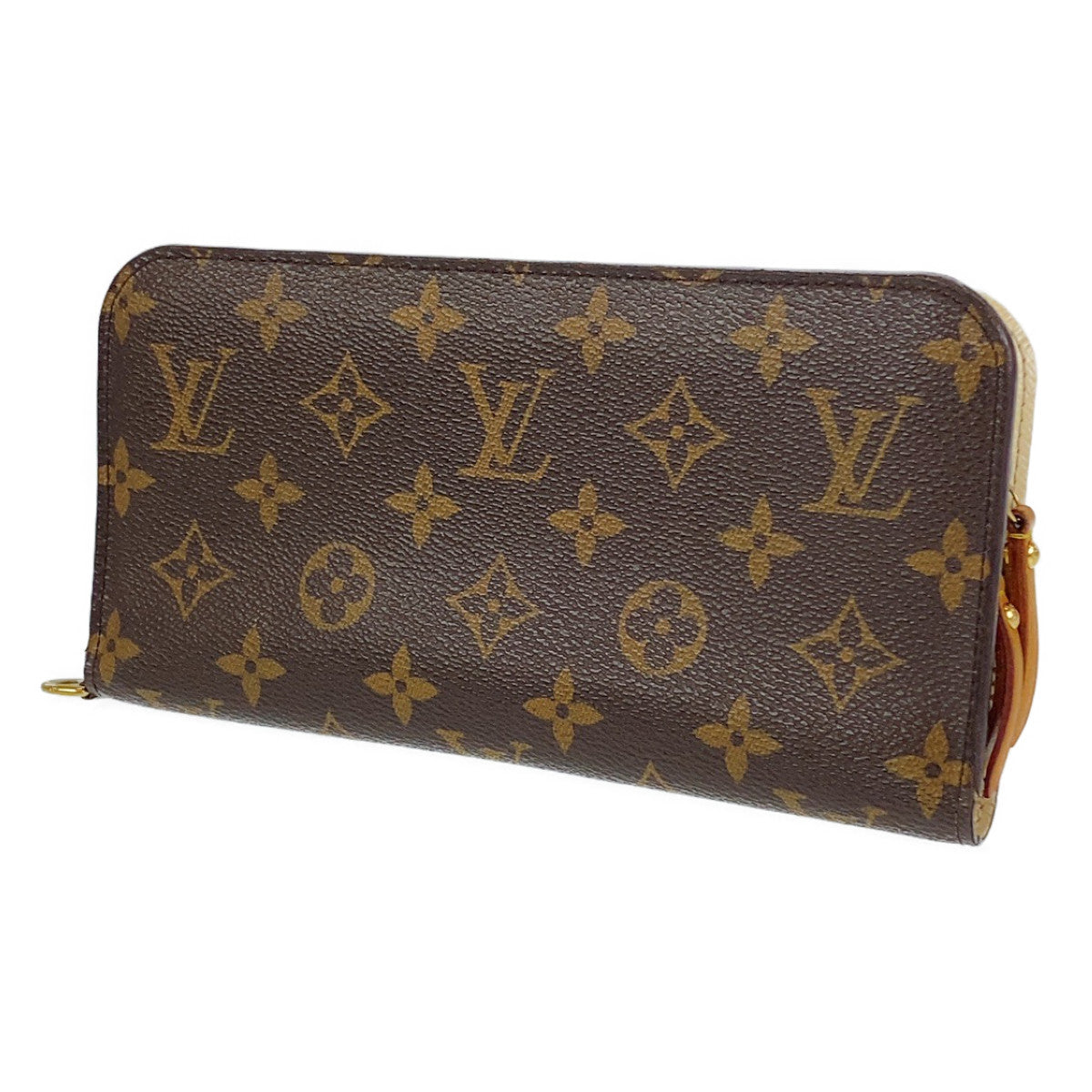 B-068
LOUIS VUITTON ルイヴィトン モノグラム ポルトフォイユ アンソリット ブラウン レザー M60299 長財布 札入れ  レディース