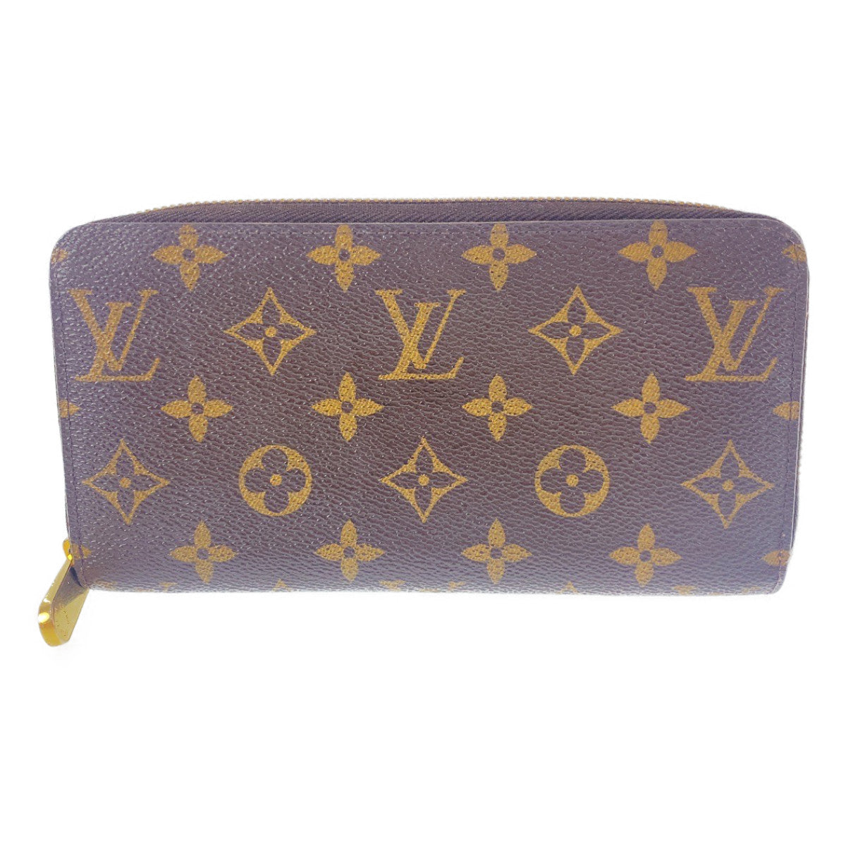 H-0036
LOUIS VUITTON ルイヴィトン モノグラム ジッピーウォレット ブラウン レザー M42616 長財布 ラウンドファスナー ラウンドジップ  レディース