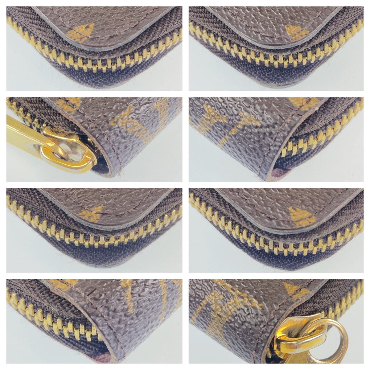 H-0036
LOUIS VUITTON ルイヴィトン モノグラム ジッピーウォレット ブラウン レザー M42616 長財布 ラウンドファスナー ラウンドジップ  レディース