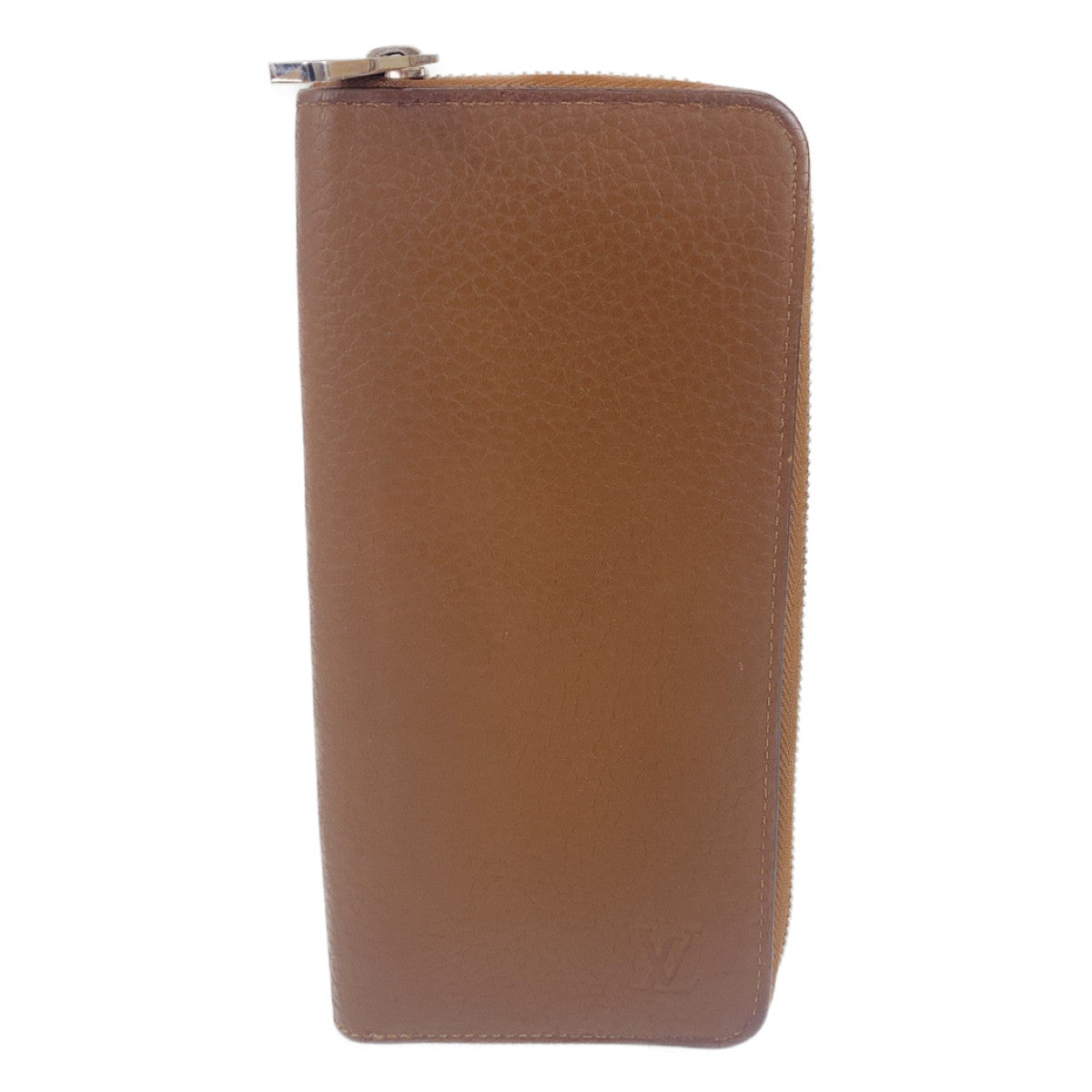 H-0038
LOUIS VUITTON ルイヴィトン トリヨン ジッピーウォレット ヴェルティカル ブラウン シルバー レザー M58864 長財布 ラウンドファスナー ラウンドジップ  メンズ