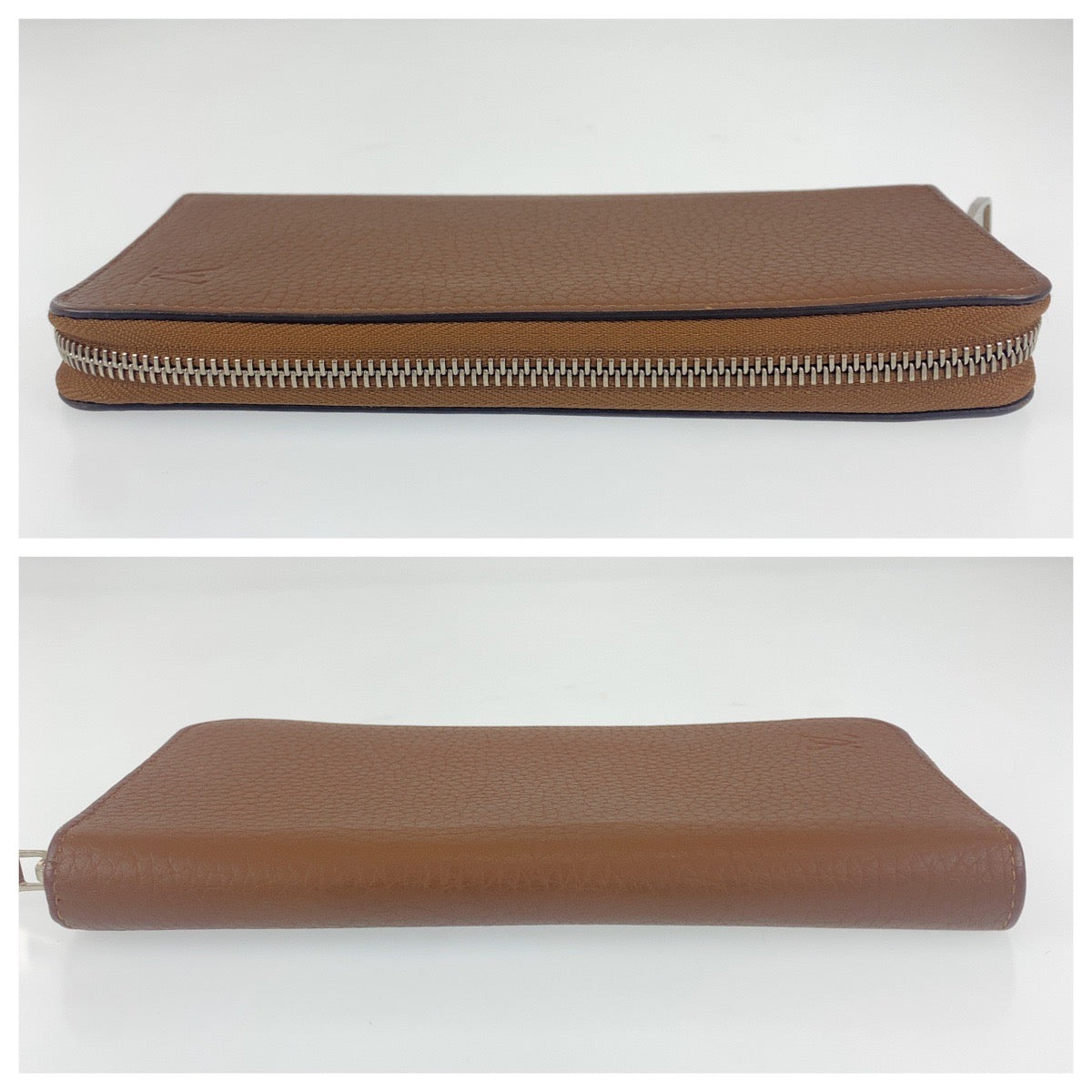 H-0038
LOUIS VUITTON ルイヴィトン トリヨン ジッピーウォレット ヴェルティカル ブラウン シルバー レザー M58864 長財布 ラウンドファスナー ラウンドジップ  メンズ