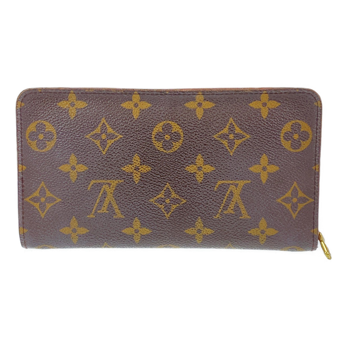 B-062
LOUIS VUITTON ルイヴィトン モノグラム ポルト モネ ジップ ブラウン レザー M61727 長財布 ラウンドファスナー ラウンドジップ  レディース