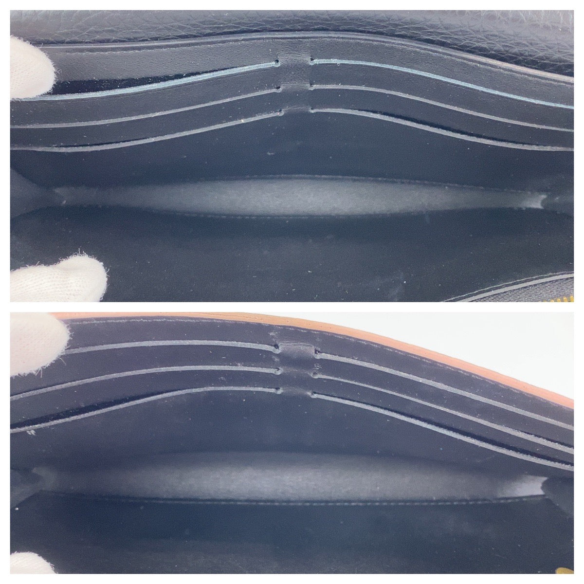 B-061
LOUIS VUITTON ルイヴィトン トリヨン ポルトフォイユ カプシーヌ ノワール ブラック レザー M61248 長財布 札入れ  レディース