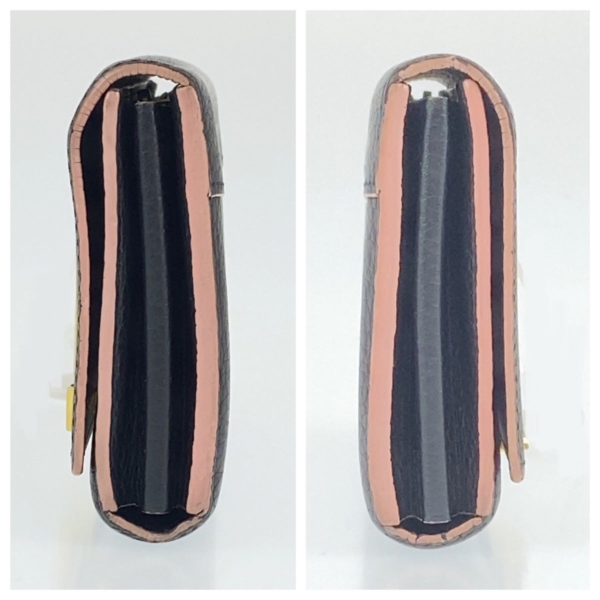 B-061
LOUIS VUITTON ルイヴィトン トリヨン ポルトフォイユ カプシーヌ ノワール ブラック レザー M61248 長財布 札入れ  レディース