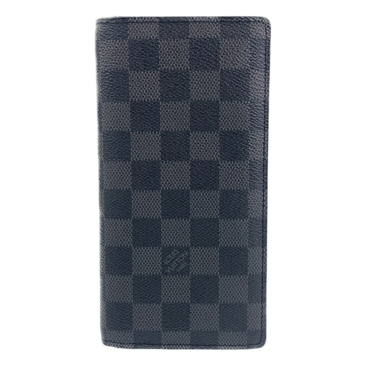 B-059
LOUIS VUITTON ルイヴィトン ダミエ グラフィット ポルトフォイユ ブラザ ブラック グレー PVC 長財布 札入れ  メンズ