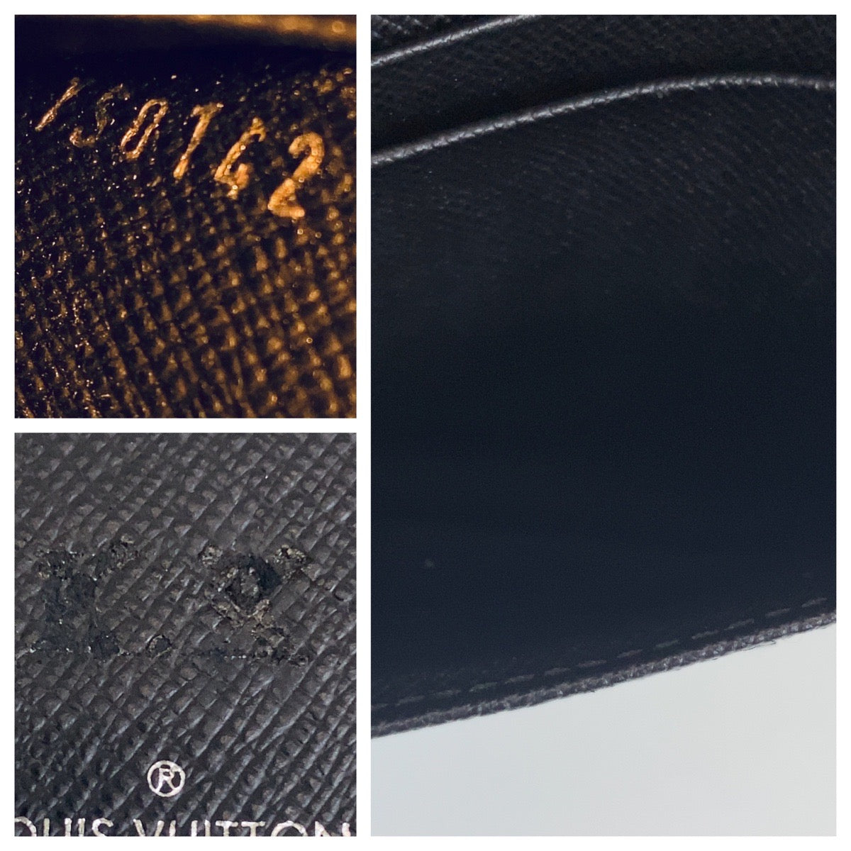 B-059
LOUIS VUITTON ルイヴィトン ダミエ グラフィット ポルトフォイユ ブラザ ブラック グレー PVC 長財布 札入れ  メンズ