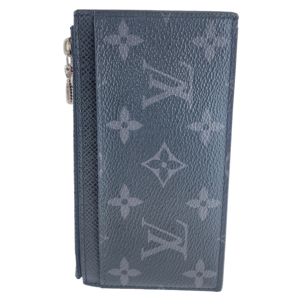 B-055
LOUIS VUITTON ルイヴィトン タイガラマ コインカード ホルダー ブラック 黒 シルバー金具 PVC M30271 コインケース コンパクトウォレット  メンズ