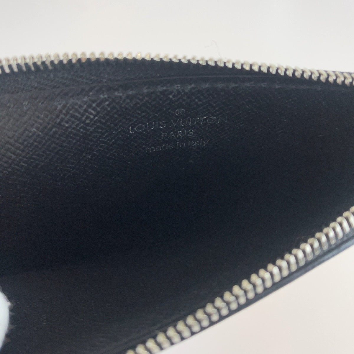B-055
LOUIS VUITTON ルイヴィトン タイガラマ コインカード ホルダー ブラック 黒 シルバー金具 PVC M30271 コインケース コンパクトウォレット  メンズ