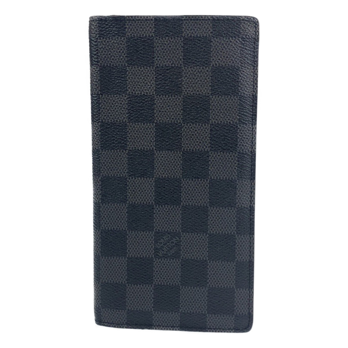 B-054
LOUIS VUITTON ルイヴィトン ダミエ ポルトフォイユ プラザ グレー 灰色 ブラック 黒 PVC 長財布 札入れ  メンズ