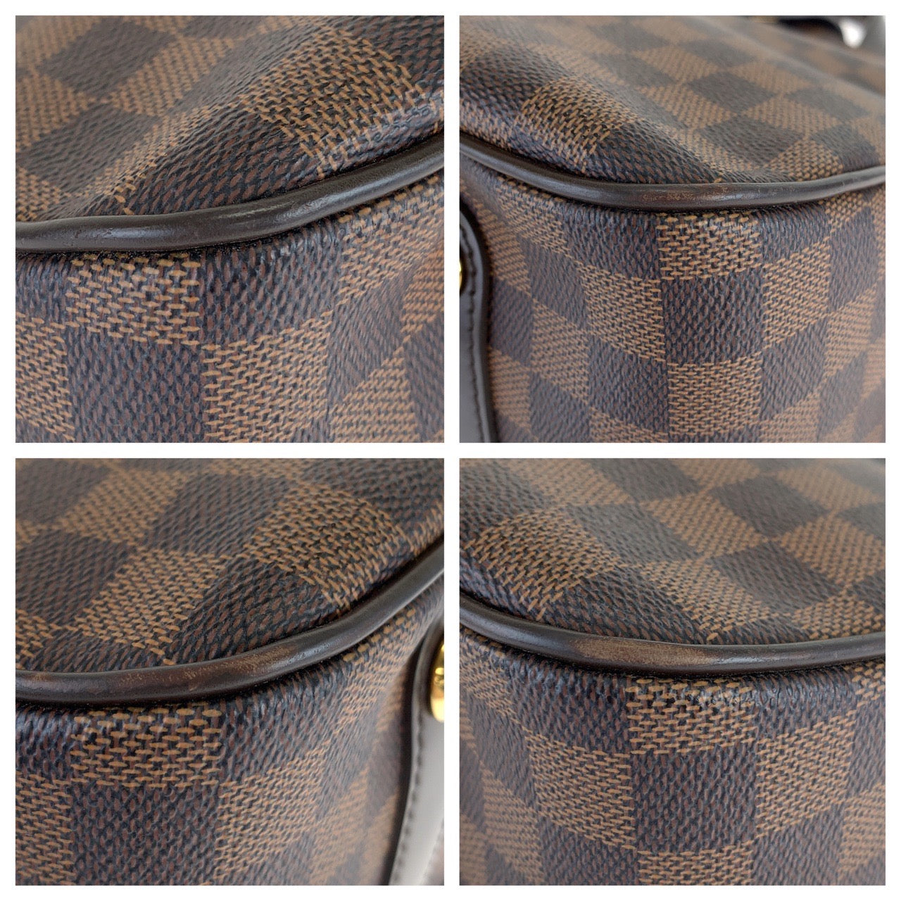H-0065
LOUIS VUITTON ルイヴィトン ダミエ カバ ローズベリー ブラウン 茶 ゴールド金具 ダミエキャンバス N41177 ショルダーバッグ 2way ハンドバッグ  レディース