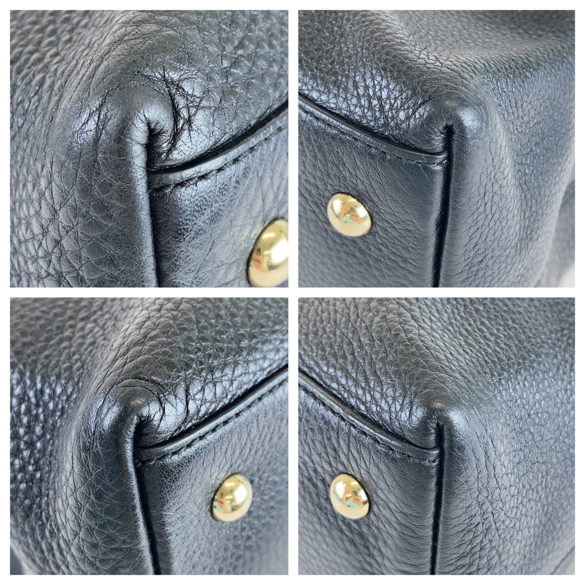 H-0071
GUCCI グッチ ソーホー インターロッキング タッセル ブラック 黒 ゴールド金具 レザー 308363 ショルダーバッグ トートバッグ 2way  レディース