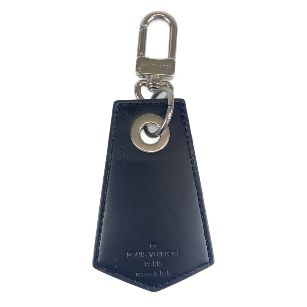 B-147
LOUIS VUITTON ルイヴィトン モノグラム エクリプス キーホルダー アンシャッぺ ブラック 黒 グレー レザー / PVC MP1795 キーホルダー キーリング キーチャーム  メンズ