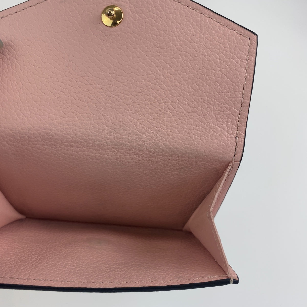 B-126
LOUIS VUITTON ルイヴィトン ポルトフォイユ ロックミニ ノワール クレーム ローズ カーフ M80984 折れ財布 コンパクトウォレット  レディース