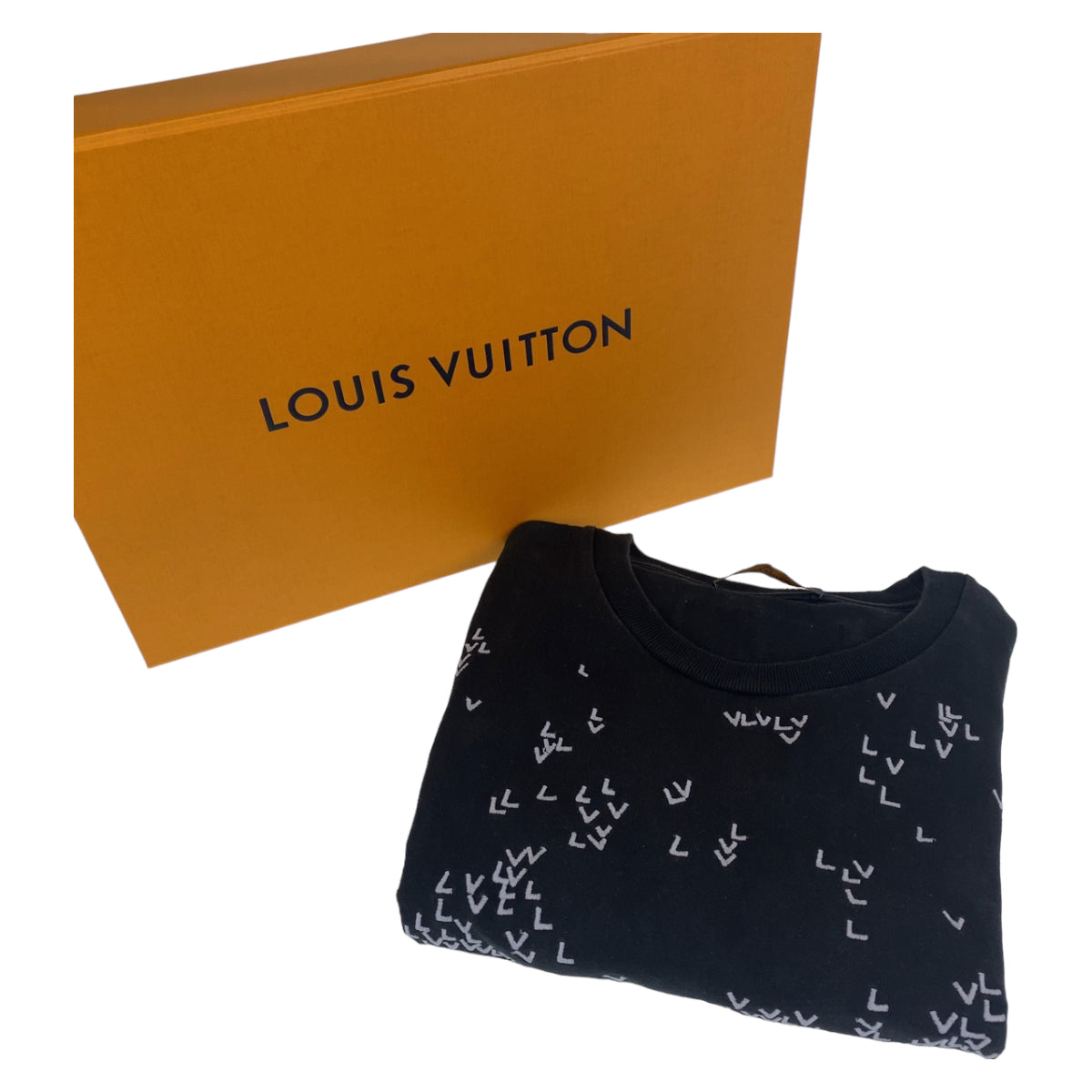 B-108
LOUIS VUITTON ルイヴィトン スプレッドエンブロイダリー ブラック 黒 ホワイト 白 コットン 1AA53Z 半袖 Ｔシャツ カットソー  メンズ