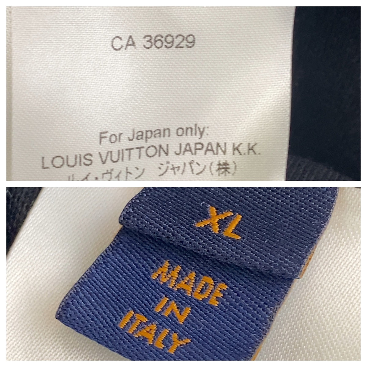 B-108
LOUIS VUITTON ルイヴィトン スプレッドエンブロイダリー ブラック 黒 ホワイト 白 コットン 1AA53Z 半袖 Ｔシャツ カットソー  メンズ