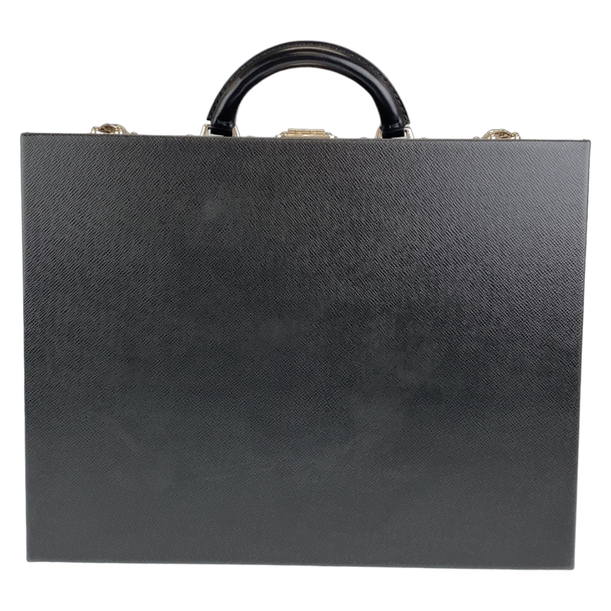 H-0153
LOUIS VUITTON ルイヴィトン タイガ ディプロマット ブラック 黒 シルバー金具 タイガ M30012 ビジネスバッグ ブリーフケース  メンズ