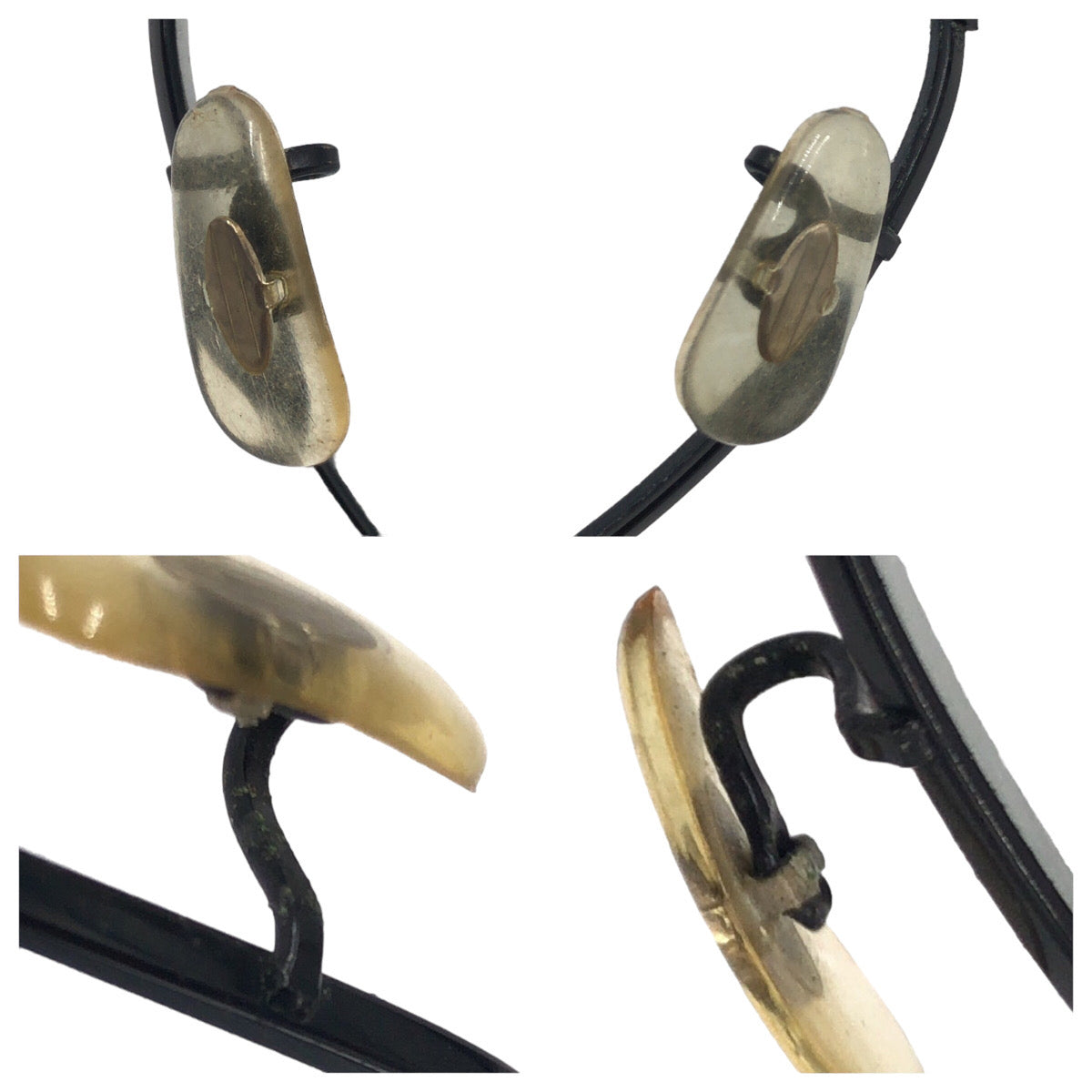 Ray-Ban B&amp;L RAY-BAN USA Aviator Black Metal B&amp;L 58◻︎14 USA Sunglasses Teardrop Men's