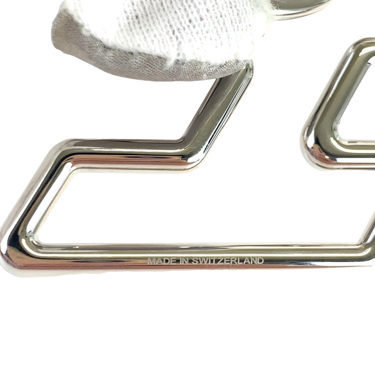 B-121
HERMES エルメス H トゥ スピード 男女兼用 シルバー 銀 メタル キーリング キーホルダー  メンズ