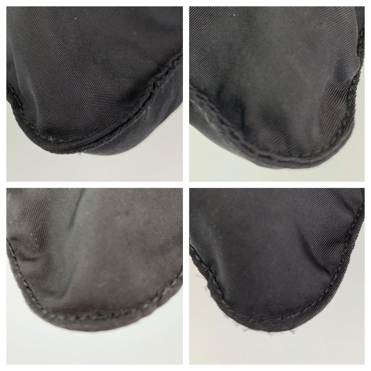 H-0242
PRADA プラダ ブラック 黒 シルバー金具 ナイロン ショルダーバッグ 斜め掛けバッグ  レディース