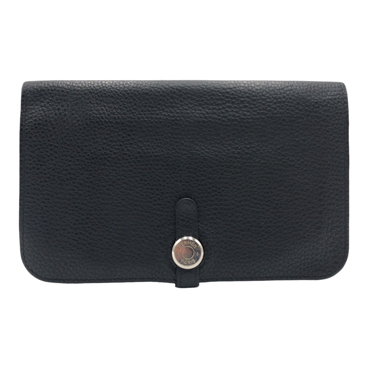 HERMES エルメス ドゴン ロング GM ブラック 黒 トゴ 長財布 ロングウォレット  メンズ