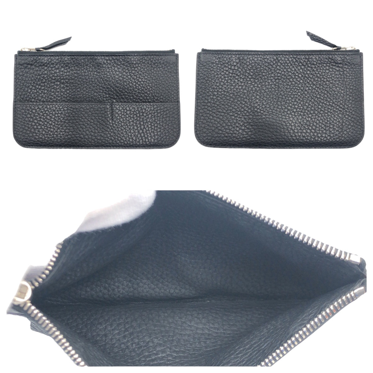 HERMES エルメス ドゴン ロング GM ブラック 黒 トゴ 長財布 ロングウォレット  メンズ