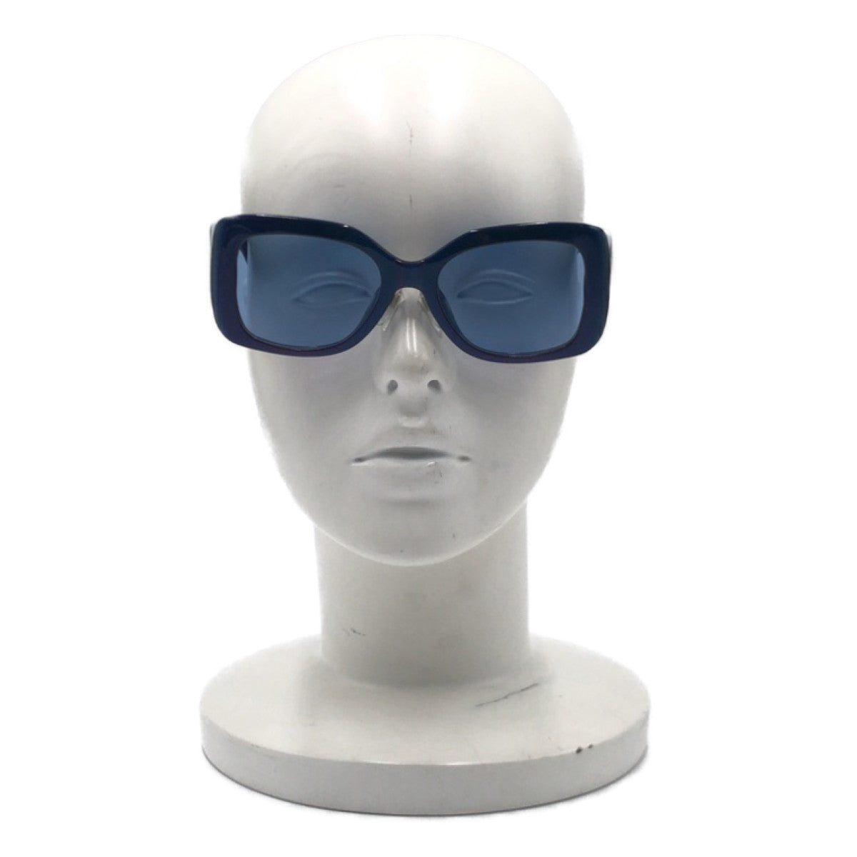 C-123
CHANEL シャネル マトラッセ ココマーク ブルー 青 シルバー金具 プラスチック 5019 c.559/65 53□19 135 サングラス スクエア  レディース