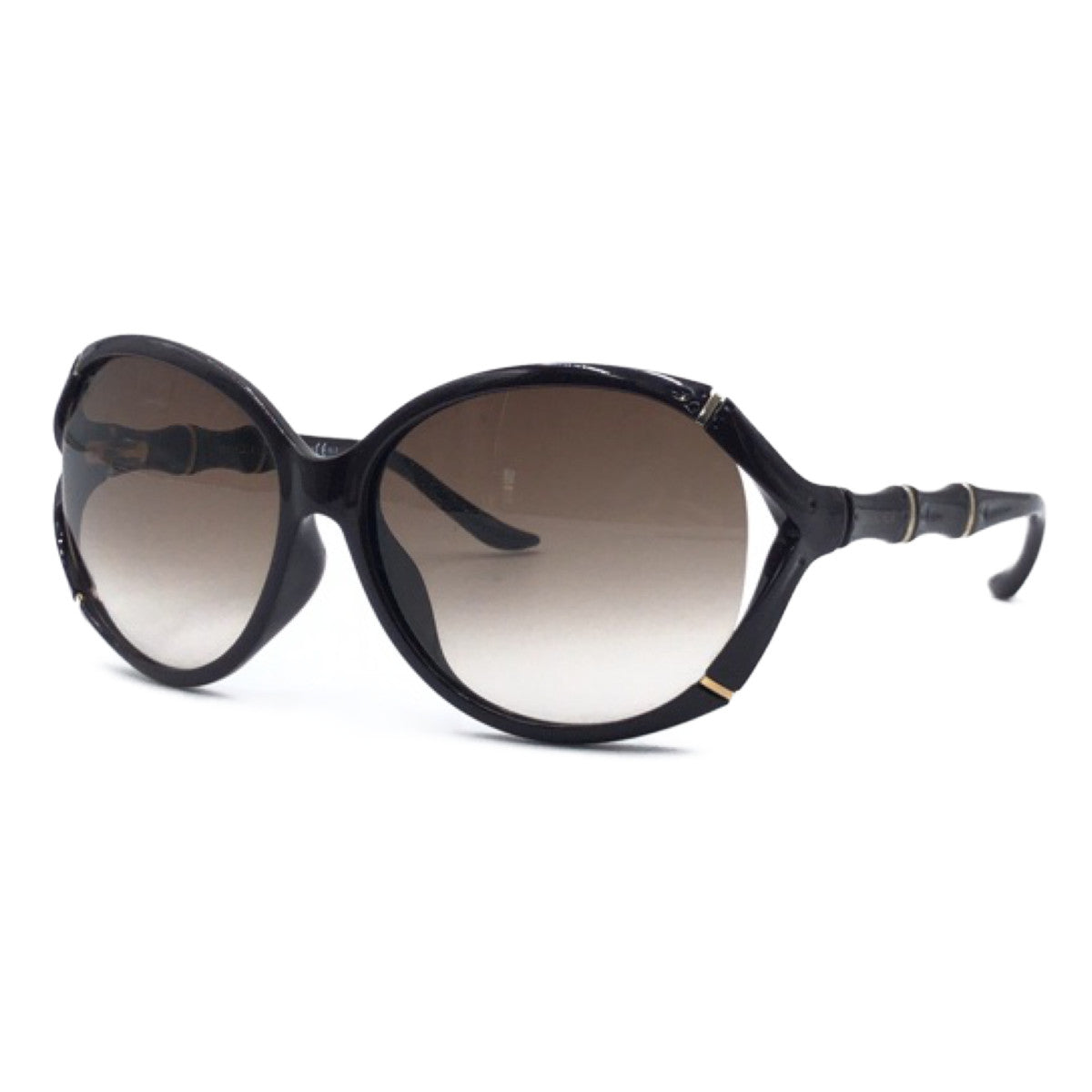C-215
GUCCI グッチ バンブー グラデーション ブラウン 茶  プラスチック GG3531/K/S 6Q7JD 5815 125 サングラス オーバル  レディース