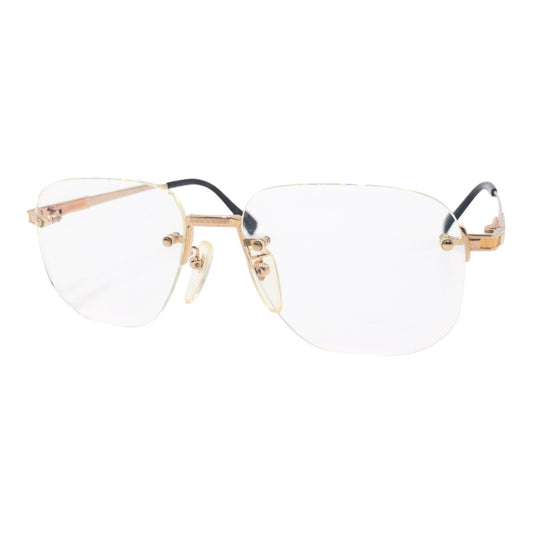 BURBERRY バーバリー ゴールド 金 メタル T-Ti-P F◻︎16-140 メガネ  度あり メンズ