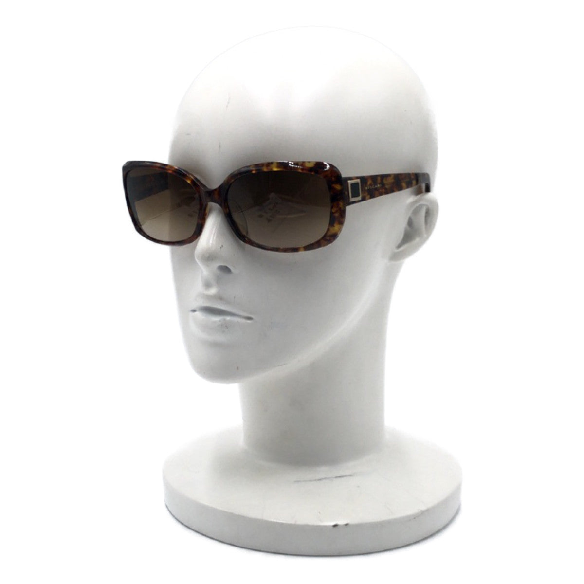 C-221
BVLGARI ブルガリ ベッコウ柄 男女兼用 ブラウン 茶  プラスチック 8028 883 6016 140 サングラス スクエア  レディース