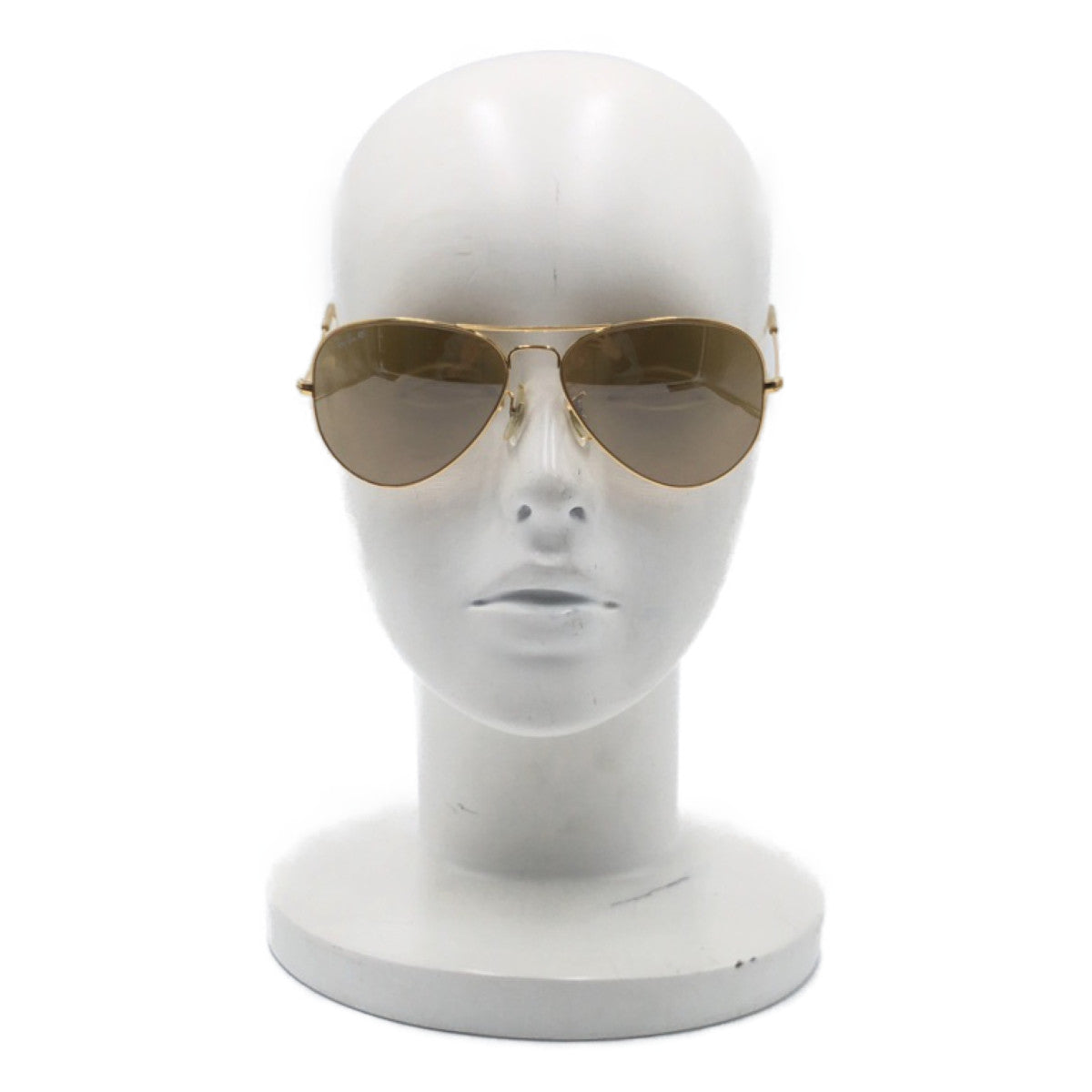 Ray-Ban B&amp;L RAY-BAN USA Aviator Gold Brown Metal B&amp;L RAY BAN 58◻︎14 Sunglasses Teardrop Men's