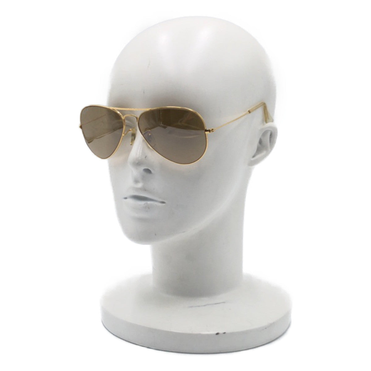 Ray-Ban B&amp;L RAY-BAN USA Aviator Gold Brown Metal B&amp;L RAY BAN 58◻︎14 Sunglasses Teardrop Men's