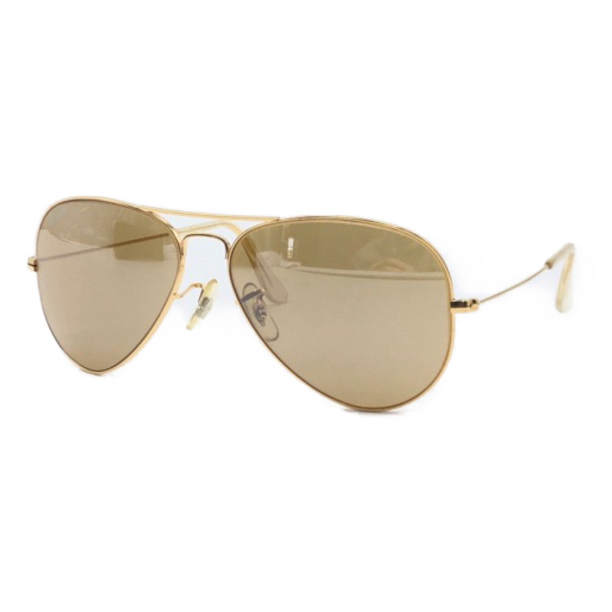 Ray-Ban B&amp;L RAY-BAN USA Aviator Gold Brown Metal B&amp;L RAY BAN 58◻︎14 Sunglasses Teardrop Men's